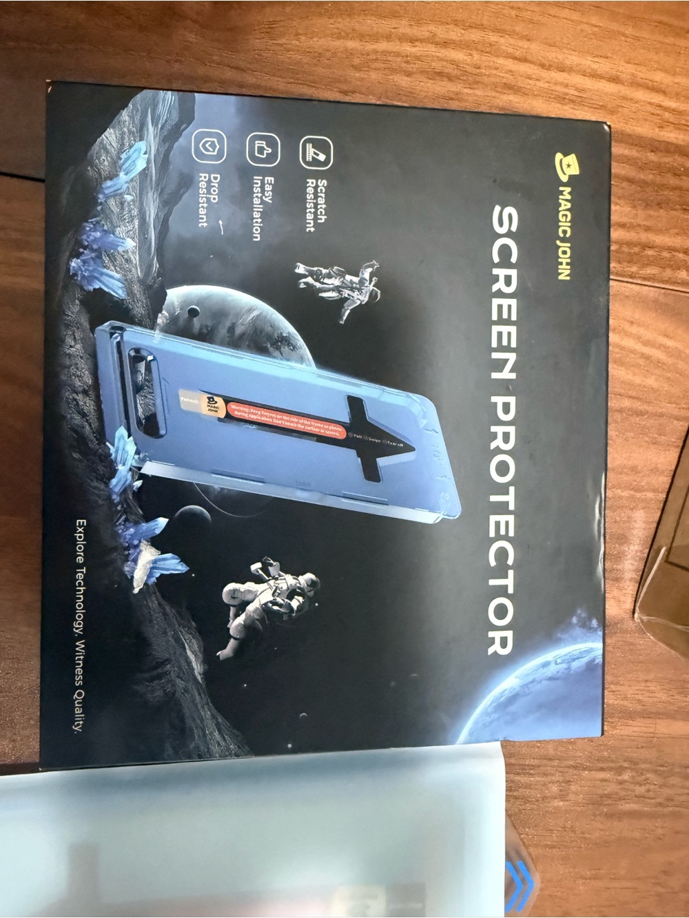 Blue Screen Protector Kit for Cell Phones - Picture 2 of 5